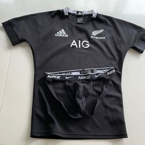 AllBlacks Rugby Jersey / Nike Jock Combo
